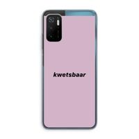 kwetsbaar: Xiaomi Poco M3 Pro 5G Transparant Hoesje