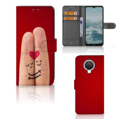 Nokia G10 | G20 | Wallet Case | met Pasjes | Liefde - Origineel Romantisch Cadeau