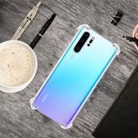Voor Huawei P30 Pro vier-hoek anti-drop ultradunne transparante TPU telefoon geval (transparant) Voor Huawei P30 Pro vier-hoek anti-drop ultradunne transparante TPU telefoon geval (transparant)