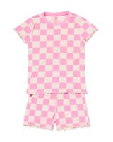 HEMA Kindershortama rib ruiten paars (paars)