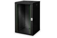 Digitus DN-19 20U-6/6-SW 19inch-wandkast (b x h x d) 600 x 998 x 600 mm 20 HE Zwart, Zwart (RAL 9005) - thumbnail