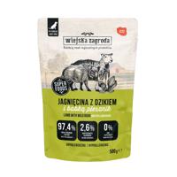 WIEJSKA ZAGRODA Lamb with wild boar - natvoer voor honden - 500g