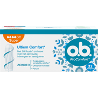 O.B. Pro Comfort Tampons Super 32 Stuks bij Jumbo