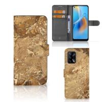 OPPO A74 4G | Bookcase | Marmer Creme