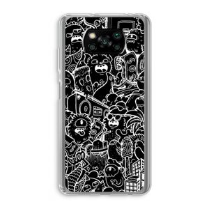 Vexx Black City : Xiaomi Poco X3 NFC Transparant Hoesje