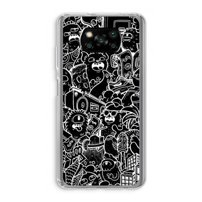 Vexx Black City : Xiaomi Poco X3 NFC Transparant Hoesje