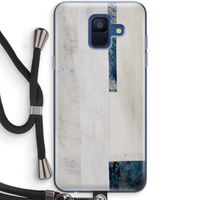 Meet you there: Samsung Galaxy A6 (2018) Transparant Hoesje met koord
