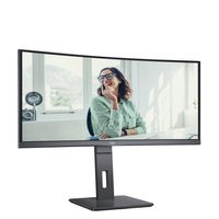 AOC CU34P3CV computer monitor 86,4 cm (34") 3440 x 1440 Pixels UltraWide Quad HD LED Zwart - thumbnail