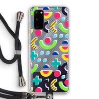 8-bit N°1: Samsung Galaxy S20 Transparant Hoesje met koord