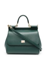 Dolce & Gabbana sac porté épaule Sicily - Vert