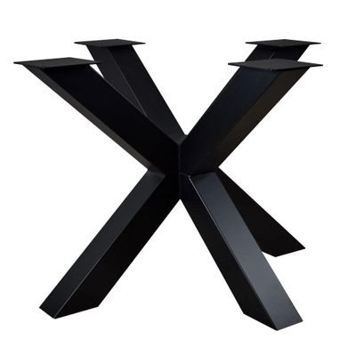 Stalen matrix zwart spinpoot 120 bij 120 cm en hoogte 72 cm (8 x 8 cm)