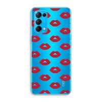Lips: Oppo Find X3 Lite Transparant Hoesje