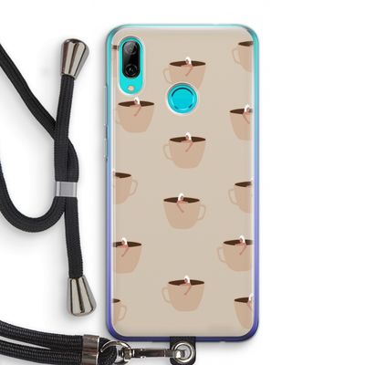 Morning coffee: Huawei P Smart (2019) Transparant Hoesje met koord