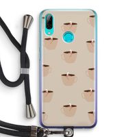 Morning coffee: Huawei P Smart (2019) Transparant Hoesje met koord