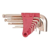 KS Tools 963.1518 Inbus Haakse schroevendraaierset 1.5 mm, 2 mm, 2.5 mm, 3 mm, 4 mm, 5 mm, 6 mm, 8 mm, 10 mm 9-delig