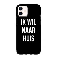 Ik wil naar huis - Zwart: iPhone 12 mini Tough Case