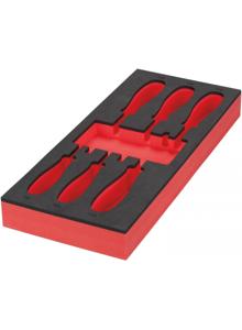 Milwaukee Empty 6 pc Screwdriver TX Set 2 Foam Insert Lege Foam Inlay schroevendraaier TX Set 2 (6 delig) - 4932493670