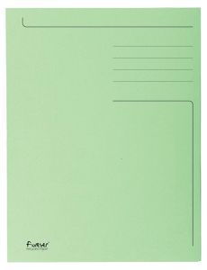 Exacompta dossiermap Foldyne ft 23,7 x 34,7 cm (voor ft folio), lichtgroen, doos van 50 stuks