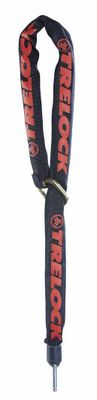 Trelock zr 455 140/8 insteekketting - zwart