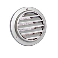 Schoepen Ventilatierooster Weha Rond 15 cm RVS Weckx