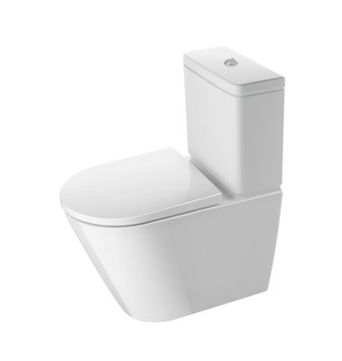Duravit D-Neo Vario staand duoblokcloset Rimless met WonderGliss 65 x 37 cm, wit Duravit D-Neo Vario staand duoblokcloset Rimless met WonderGliss 65 x 37 cm, wit