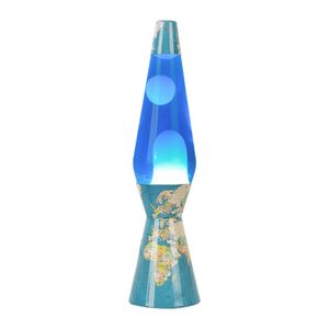 Itotal Lavalamp wereldkaart, 40cm