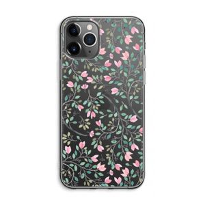 Sierlijke bloemen: iPhone 11 Pro Max Transparant Hoesje