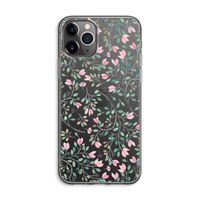 Sierlijke bloemen: iPhone 11 Pro Max Transparant Hoesje