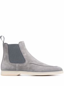 Scarosso bottines à empiècement élastiqués sur les côtés - Gris