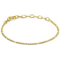 Armband Figaroschakel geelgoud 1,6 mm
