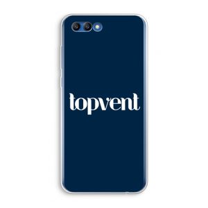 Topvent Navy: Honor 10 Transparant Hoesje