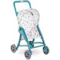 Kinderwagen Teddybeer - COROLLE - Babyaccessoire van 30 cm - Blauw - Vanaf 18 maanden