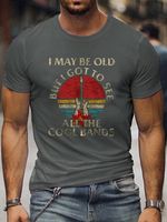 I May Be Old Men's T-shirt - thumbnail