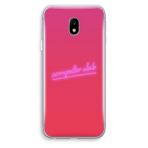 Vice Glow: Samsung Galaxy J3 (2017) Transparant Hoesje