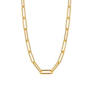 TI SENTO-Milano 3937SY Ketting zilver goudkleurig 45 cm