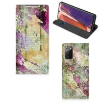 Bookcase Samsung Galaxy Note20 Letter Painting