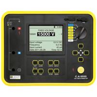 Chauvin Arnoux C.A 6555 Isolatiemeter 500 V, 1000 V, 2500 V, 5000 V, 10000 V, 15000 V 30 TΩ - thumbnail