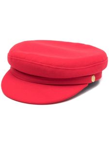 Manokhi casquette gavroche en laine - Rouge