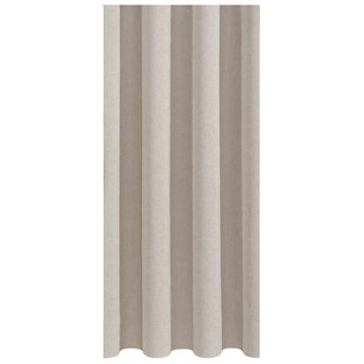 Leen Bakker - Gordijnstof Kate - Zand - Polyester - Beige - B140 Cm