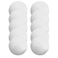Piepschuim bol/bal - 10x - wit - D8 cm - styropor - hobby figuren - DIY - knutselen - thumbnail