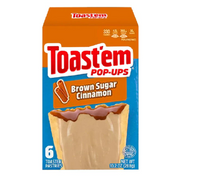 Toast'em POP-UPS Toast'em POP-UPS - Frosted Brown Sugar Cinnamon Toaster Pastries 288 Gram