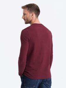 Longsleeve Heren - Bordeaux - SAN REMO