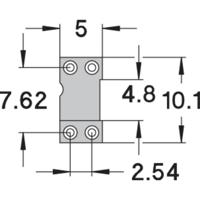 Preci Dip 110-83-304-41-001101 110-83-304-41-001101 IC-fitting Rastermaat: 7.62 mm Aantal polen: 4 Precisiecontacten 1 stuk(s) - thumbnail