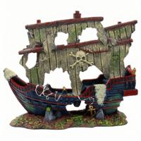 Superfish Scheepswrak L Decoratie - Niet-Giftige Hars, 70x56cm, Voor Aquarium Avontuur