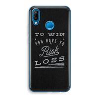 Risk loss: Huawei P20 Lite Transparant Hoesje