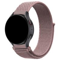 Samsung Galaxy Watch 6 Classic Nylon Band - Rose Roze Samsung Galaxy Watch 6 Classic Nylon Band - Rose Roze