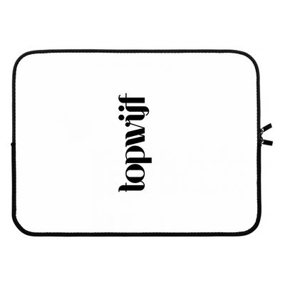 Topwijf Wit: Laptop sleeve 15 inch