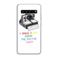 Smile: Samsung Galaxy S10 5G Transparant Hoesje