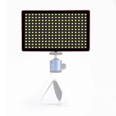 Litu foto L28 Pocket 228 LEDs professionele VLogging fotografie video & Photo Studio Light voor Canon/Nikon DSLR-camera's (rood)