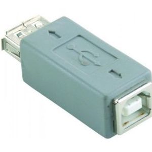 Bandridge BCP464 tussenstuk voor kabels USB A USB B